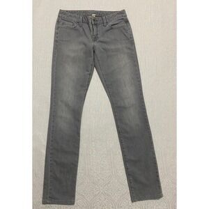 Banana Republic Gray Wash Slim Fit Denim‎ Jeans Women's Size 26